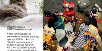 Rokdarbu pulciņa darbi publicēti žurnālā “ROKDARBI”