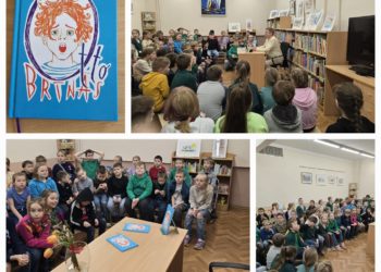 Tikšanās ar rakstnieku Hariju Petrocki