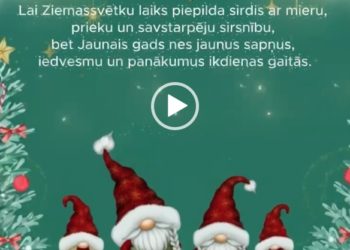 Sveicam Tevi svētkos!