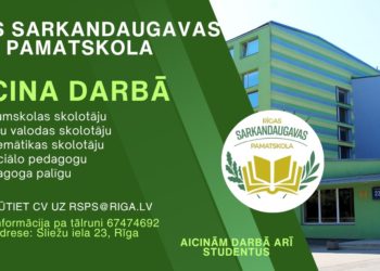 Skola aicina darbā