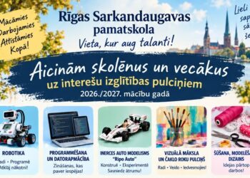 Aicinām skolēnus un vecākus uz interešu izlgītības pulciņiem